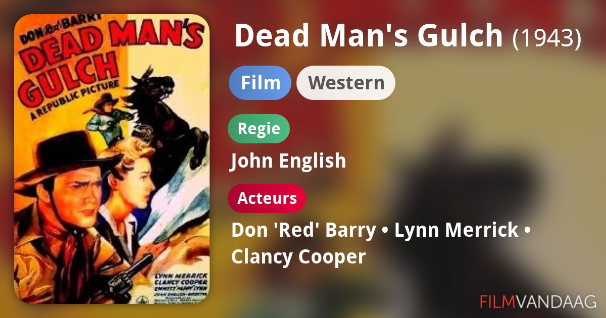 Dead Man's Gulch (film, 1943) FilmVandaag.nl