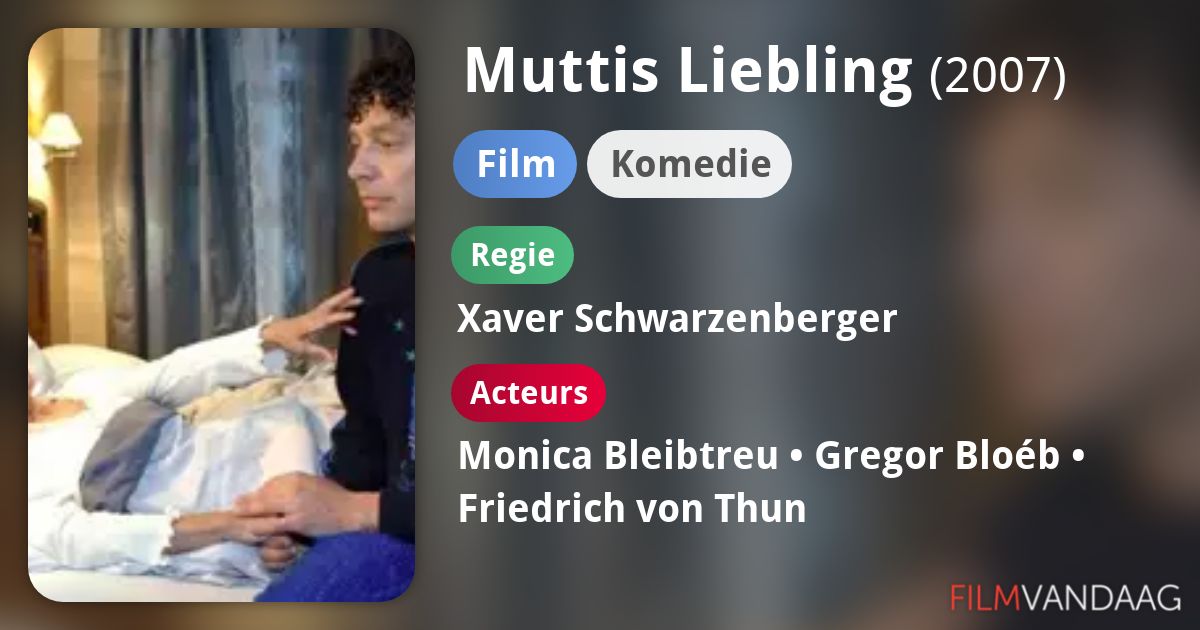 Muttis Liebling (film, 2007) - FilmVandaag.nl