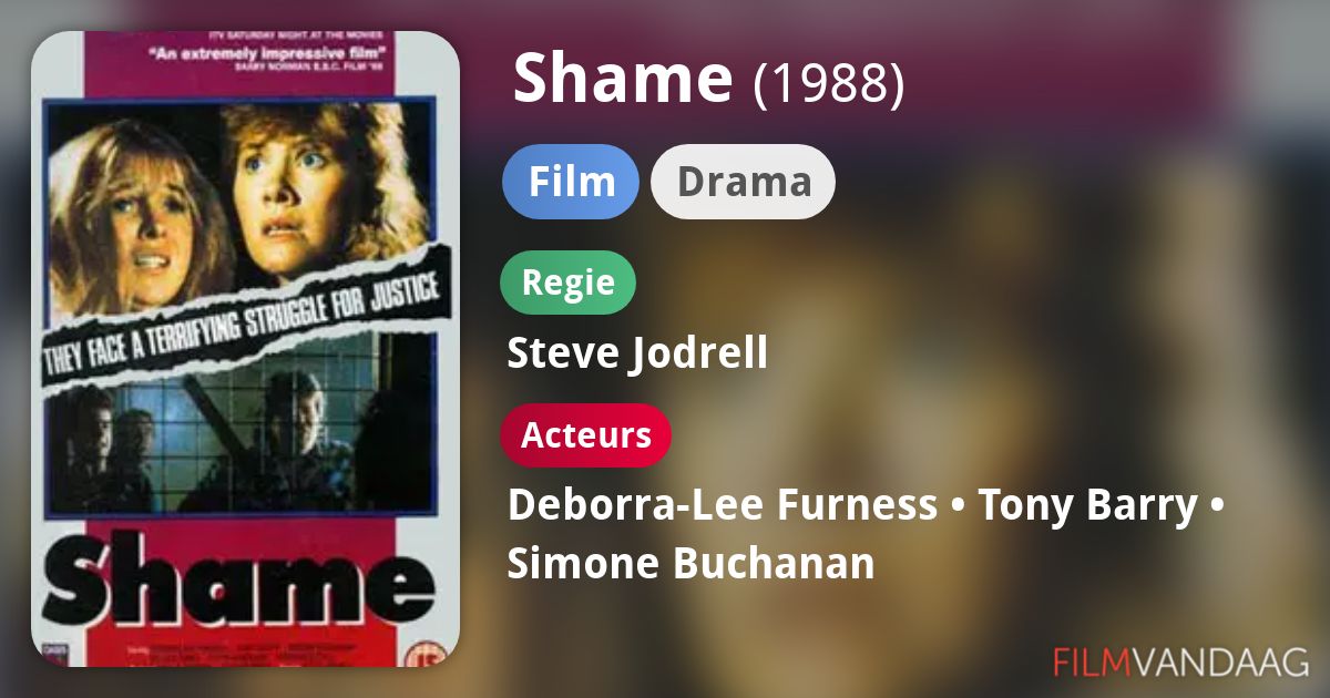 Shame (film, 1988) FilmVandaag.nl