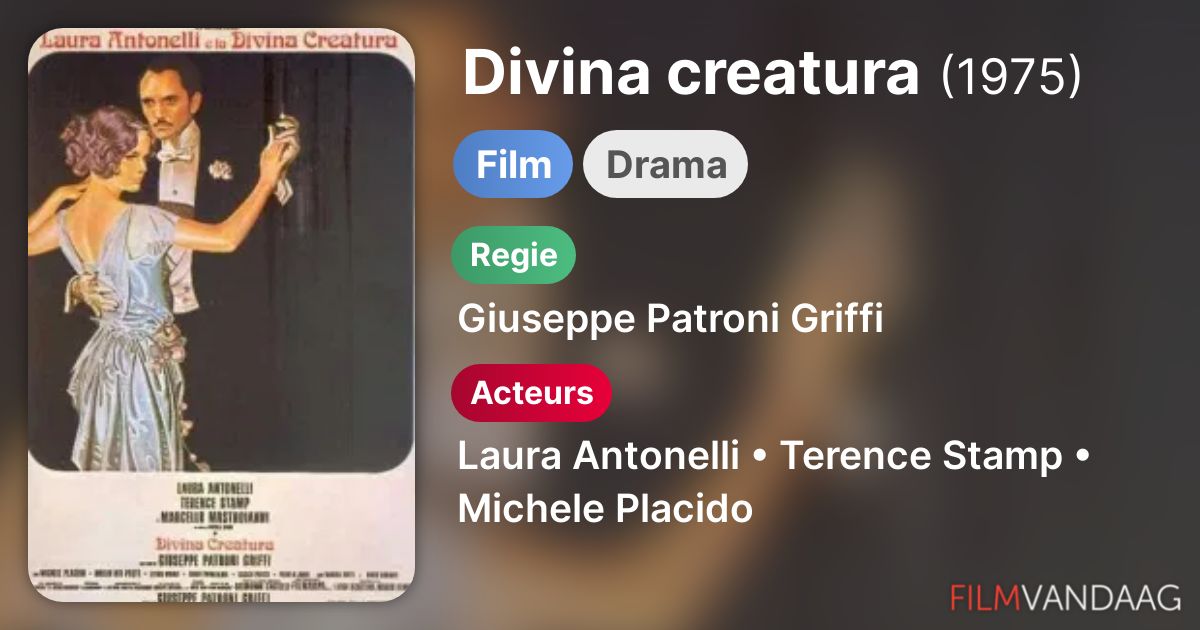 Divina creatura (film, 1975) FilmVandaag.nl