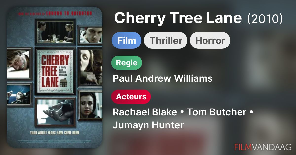 Cherry Tree Lane (film, 2010) FilmVandaag.nl