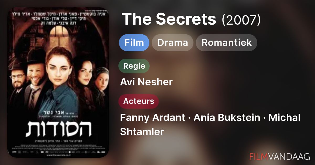 The Secrets (film, 2007) - FilmVandaag.nl