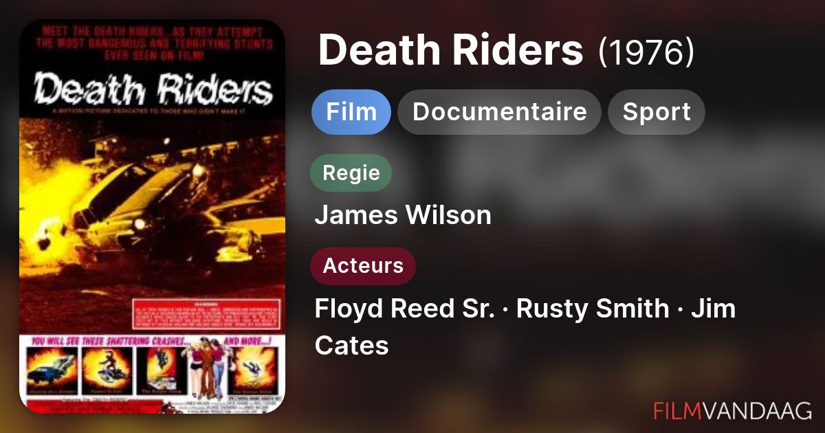Death Rider Film Death Riders (film, 1976) - FilmVandaag.nl