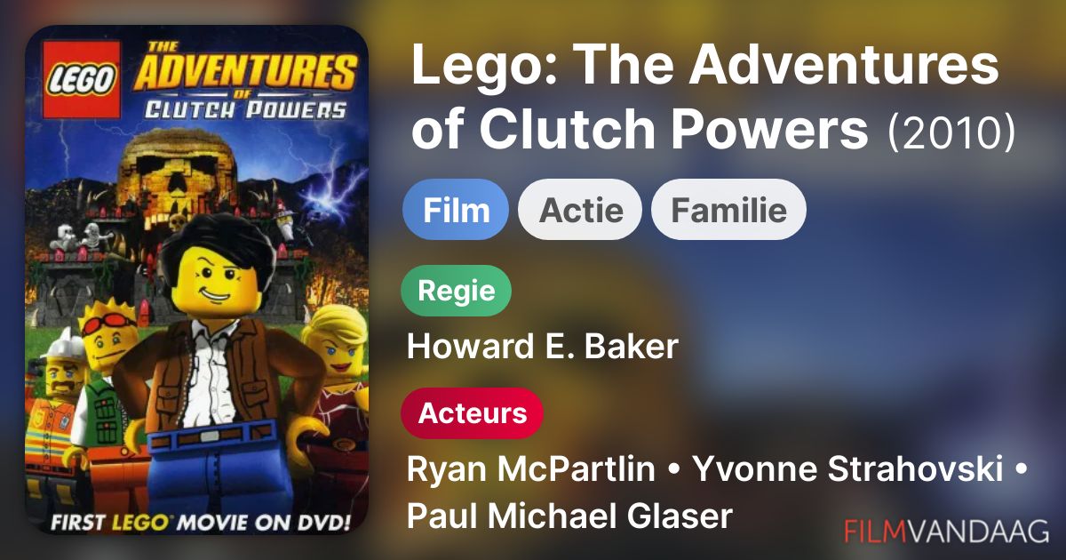 Lego The Adventures of Clutch Powers (film, 2010) FilmVandaag.nl