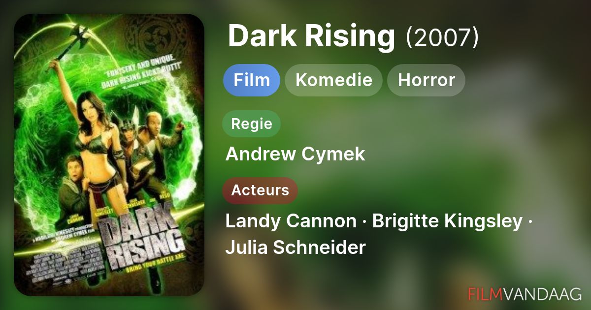 Dark America First Rising Dark Rising (film, 2007) - FilmVandaag.nl