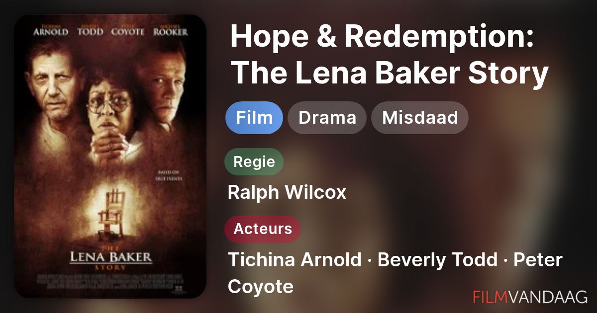 Hope & Redemption: The Lena Baker Story (film, 2008) - FilmVandaag.nl