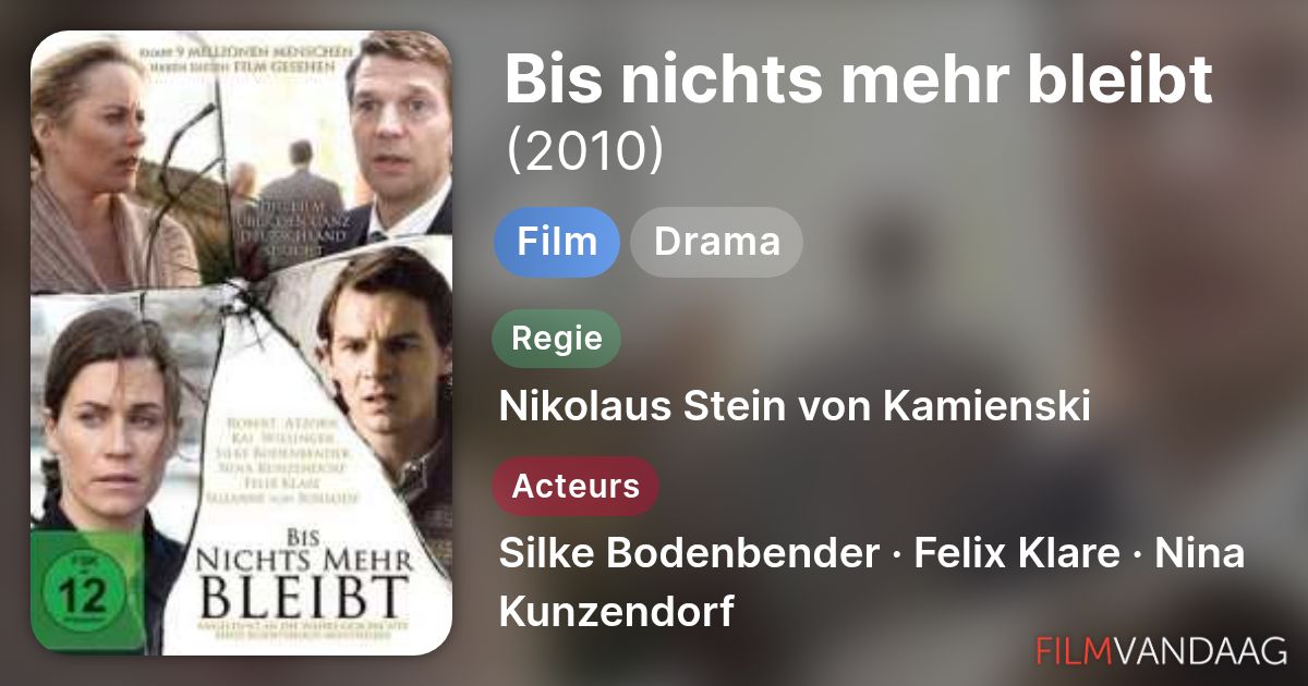 Bis Nichts Mehr Bleibt Ganzer Film Deutsch Bis nichts mehr bleibt (film, 2010) - FilmVandaag.nl