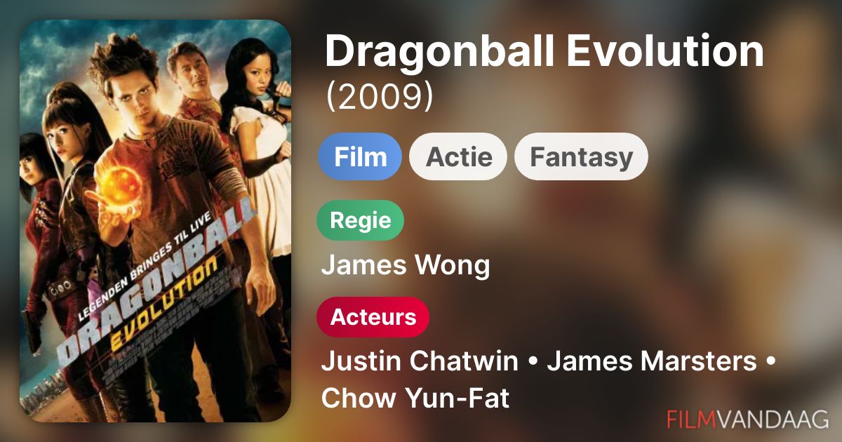 Dragon Ball Evolution Film Complet Français www.filmvandaag.nl