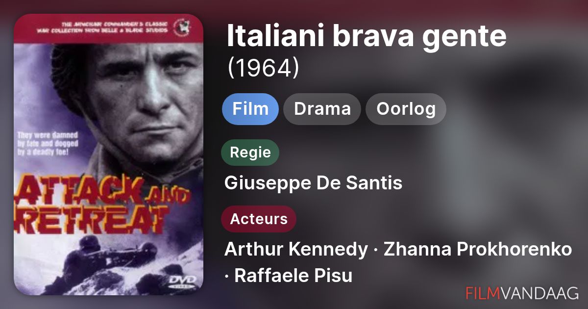 Italiani brava gente (film, 1964) - FilmVandaag.nl