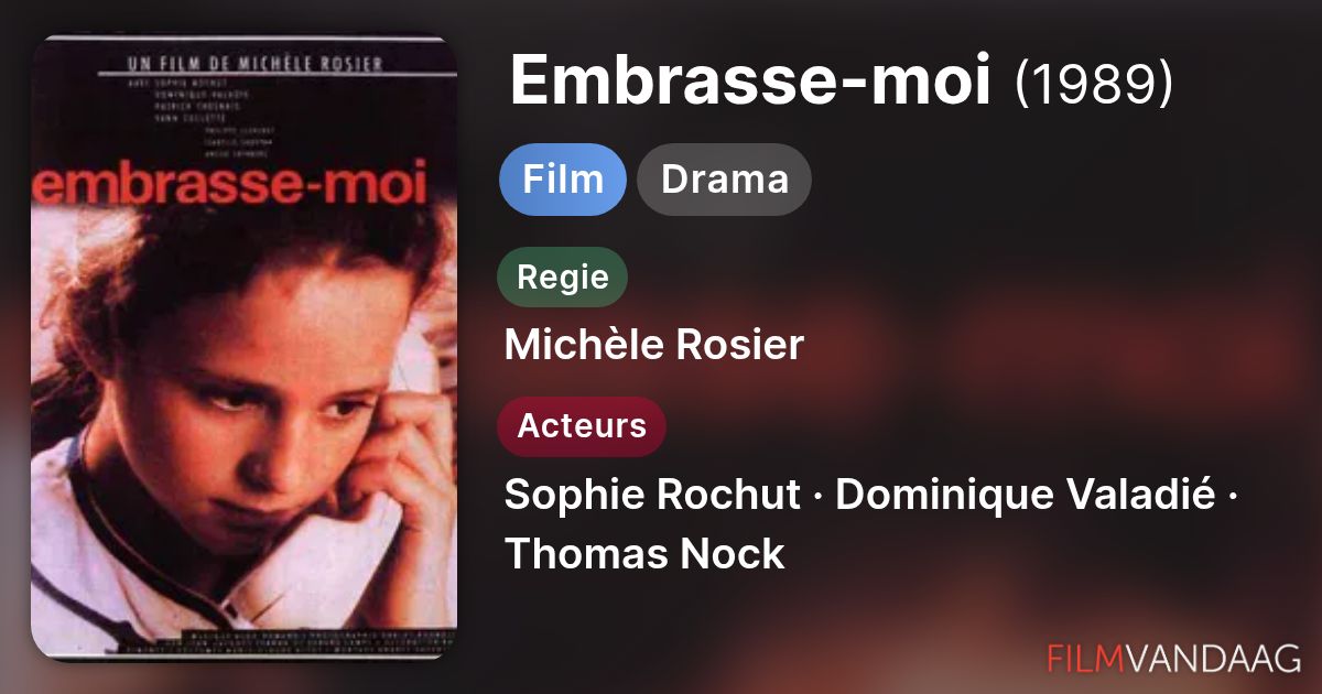 Embrasse-moi (film, 1989) - FilmVandaag.nl