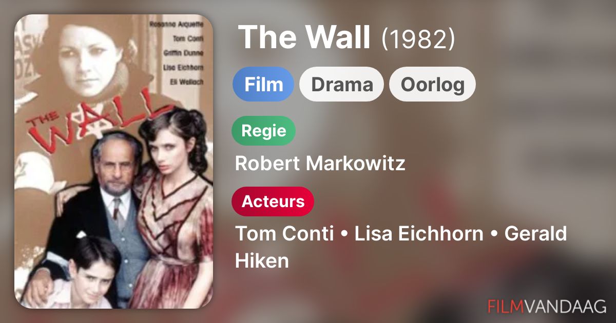 The Wall (film, 1982) FilmVandaag.nl