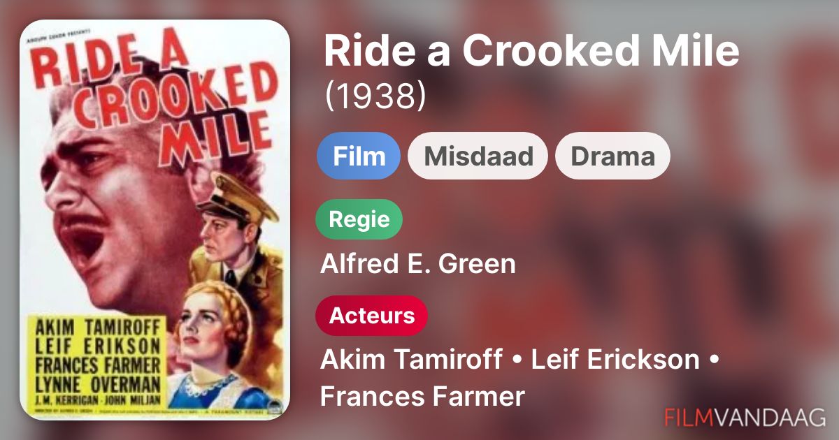 Ride a Crooked Mile (film, 1938) FilmVandaag.nl
