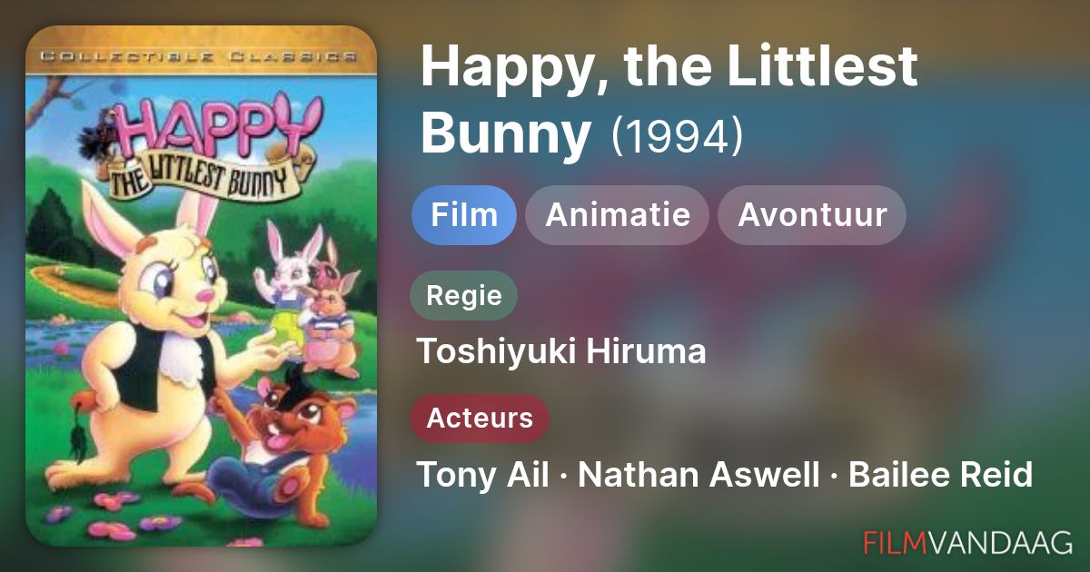 Happy, the Littlest Bunny (film, 1994) - FilmVandaag.nl