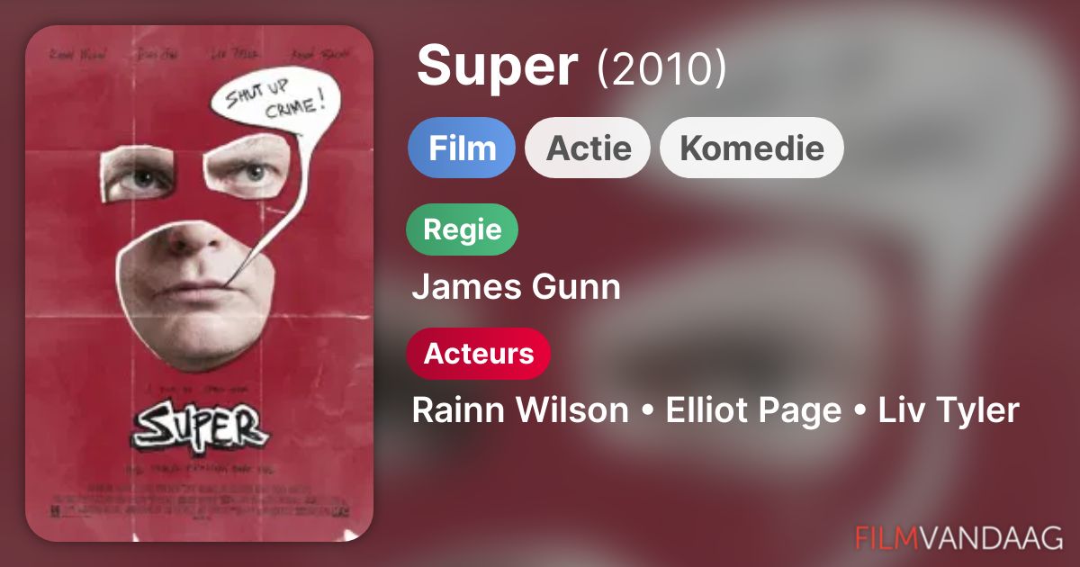 Super (film, 2010) FilmVandaag.nl