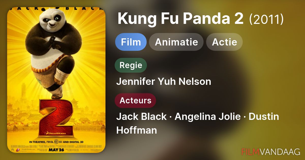 Kung Fu Panda 2 (film, 2011) Nu Online Kijken - FilmVandaag.nl