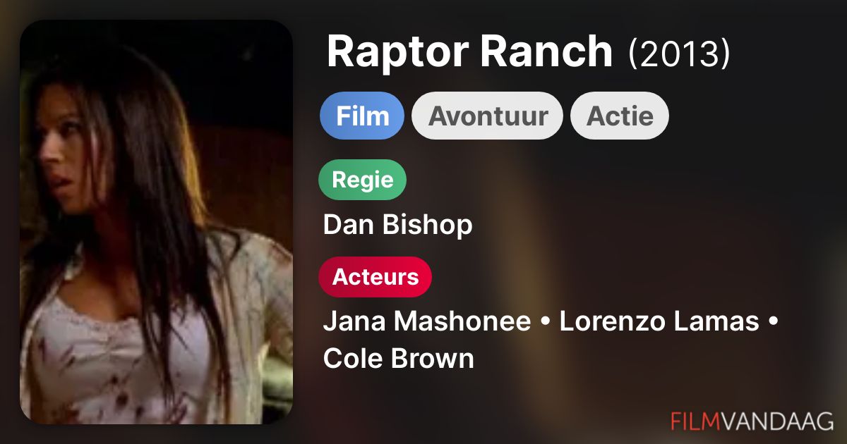 Raptor Ranch (film, 2013) - FilmVandaag.nl