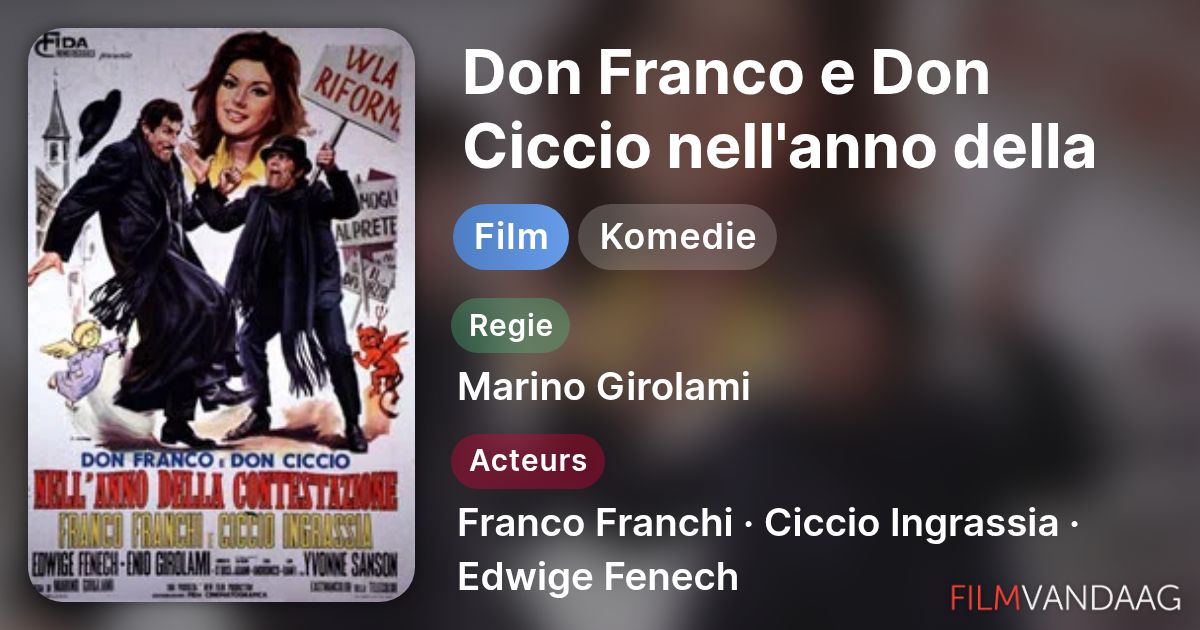 Don Franco e Don Ciccio nell'anno della contestazione (film, 1970