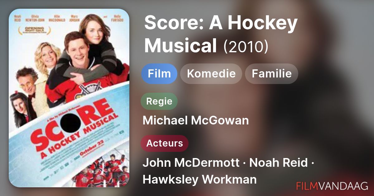 Score A Hockey Musical (film, 2010) FilmVandaag.nl