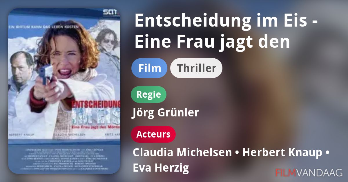 Entscheidung Im Eis Eine Frau Jagt Den Mörder Film www.filmvandaag.nl