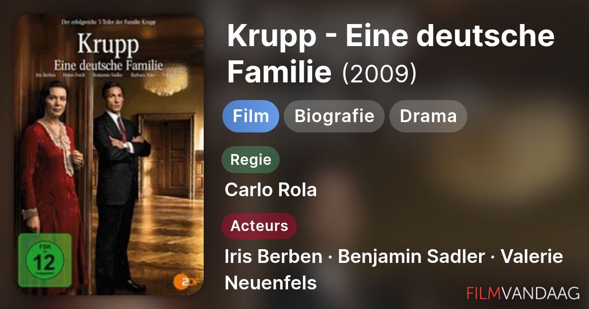 Krupp Eine Deutsche Familie Mediathek