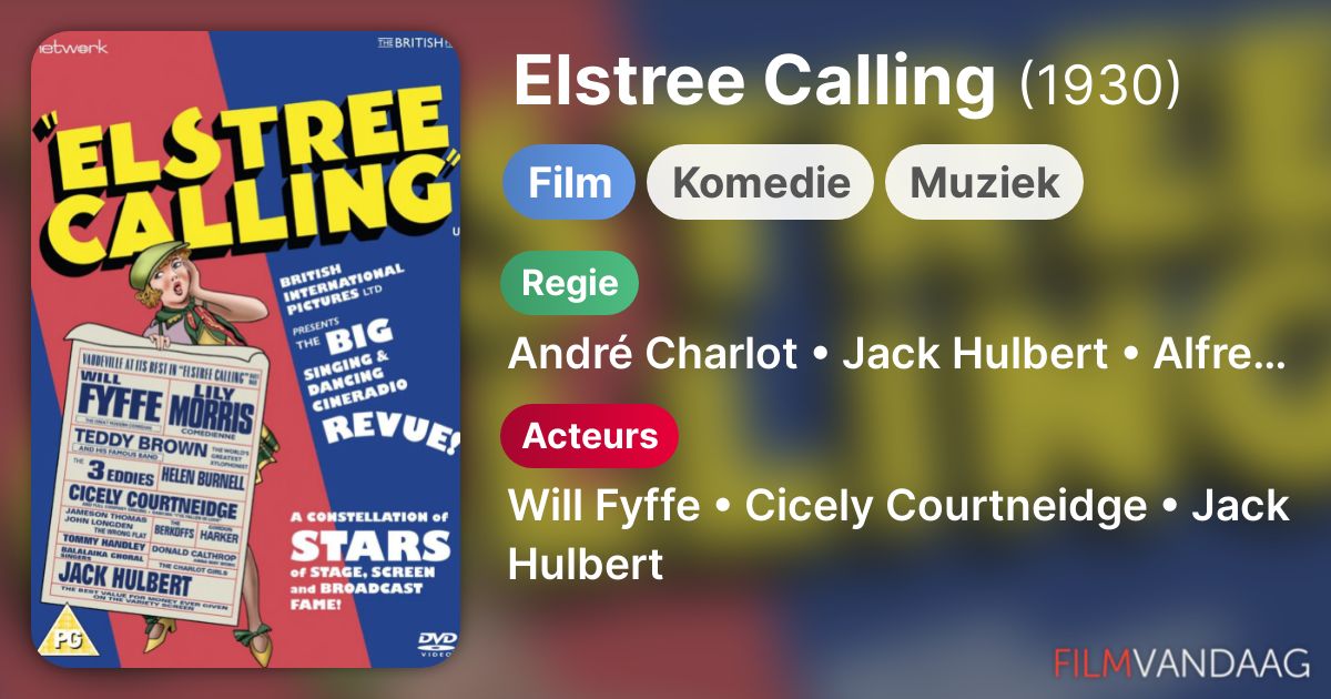 Elstree Calling (film, 1930) FilmVandaag.nl