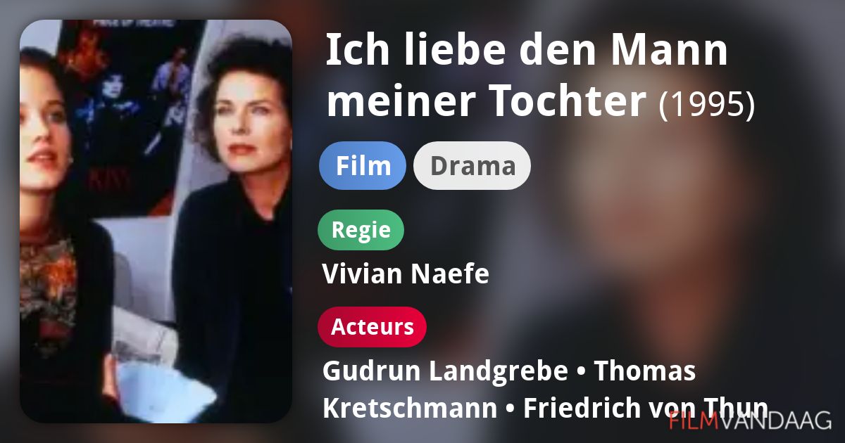 Ich liebe den Mann meiner Tochter (film, 1995) FilmVandaag.nl