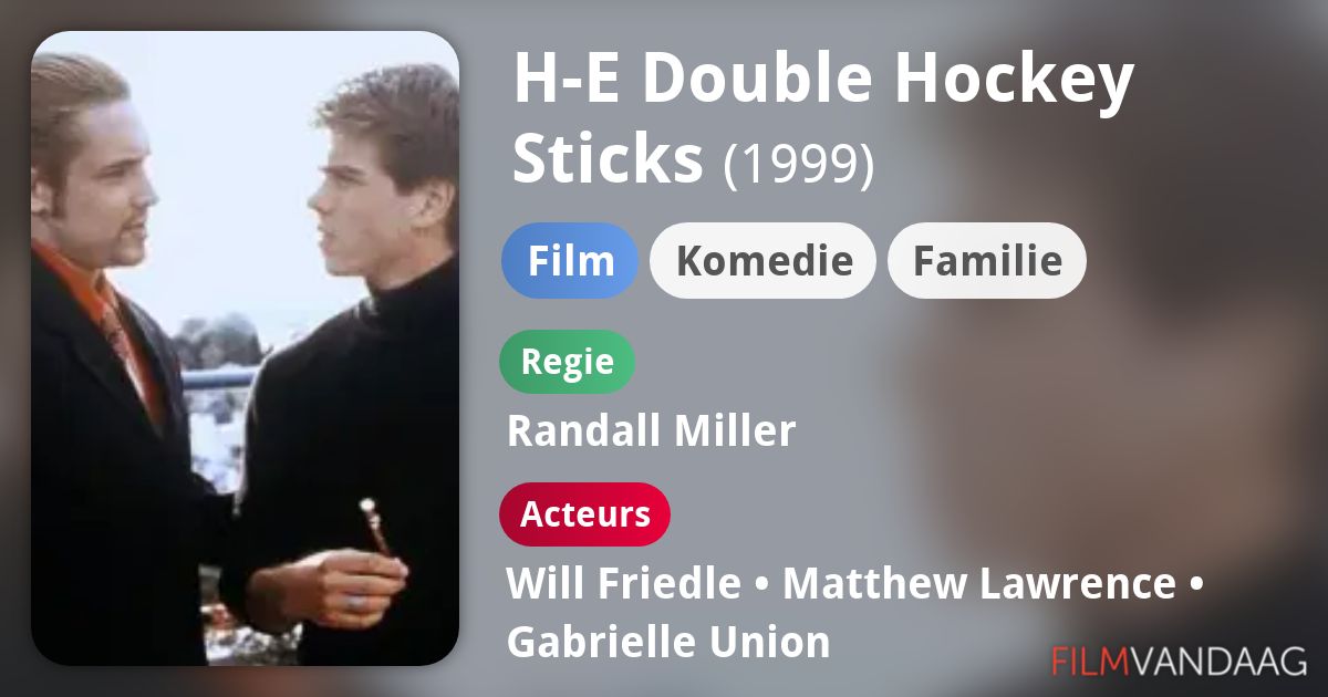 HE Double Hockey Sticks (film, 1999) FilmVandaag.nl