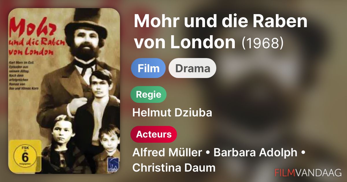 Mohr und die Raben von London (film, 1968) Nu Online Kijken ...