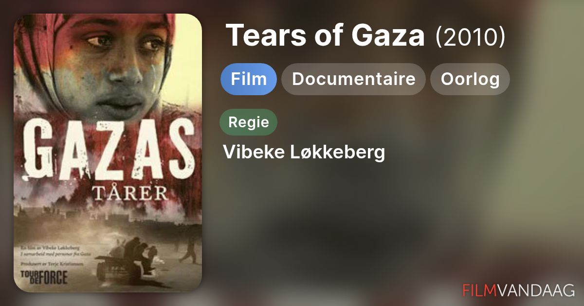 Tears of Gaza (film, 2010) FilmVandaag.nl