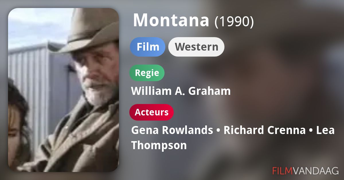 Montana (film, 1990) FilmVandaag.nl