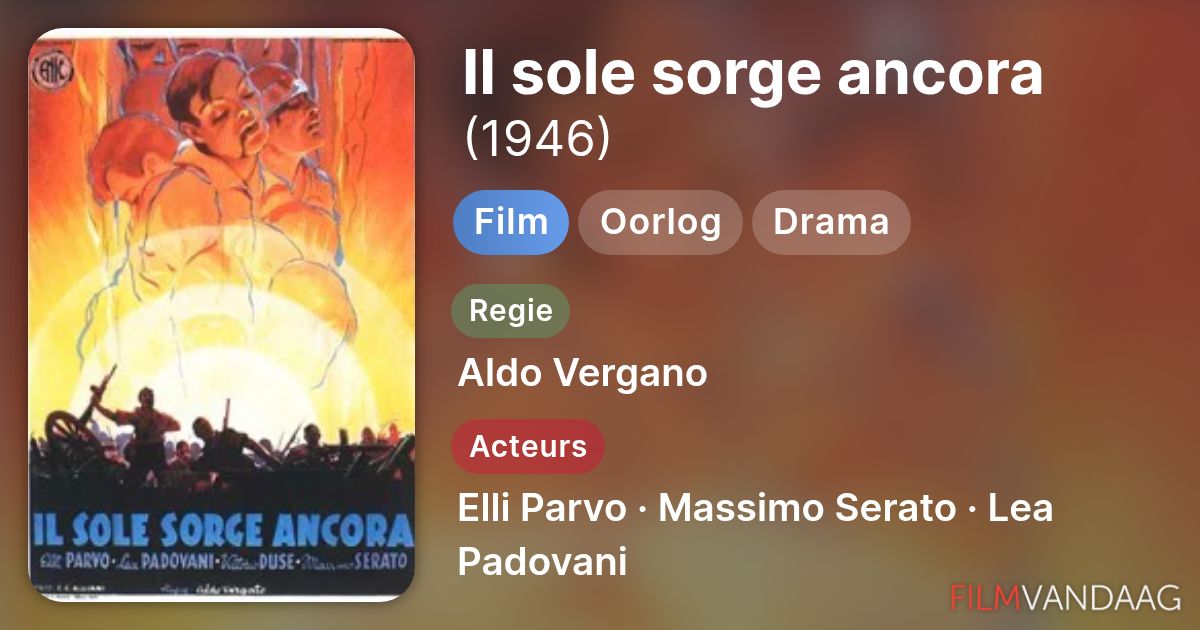 fiesta il sole sorgerà ancora