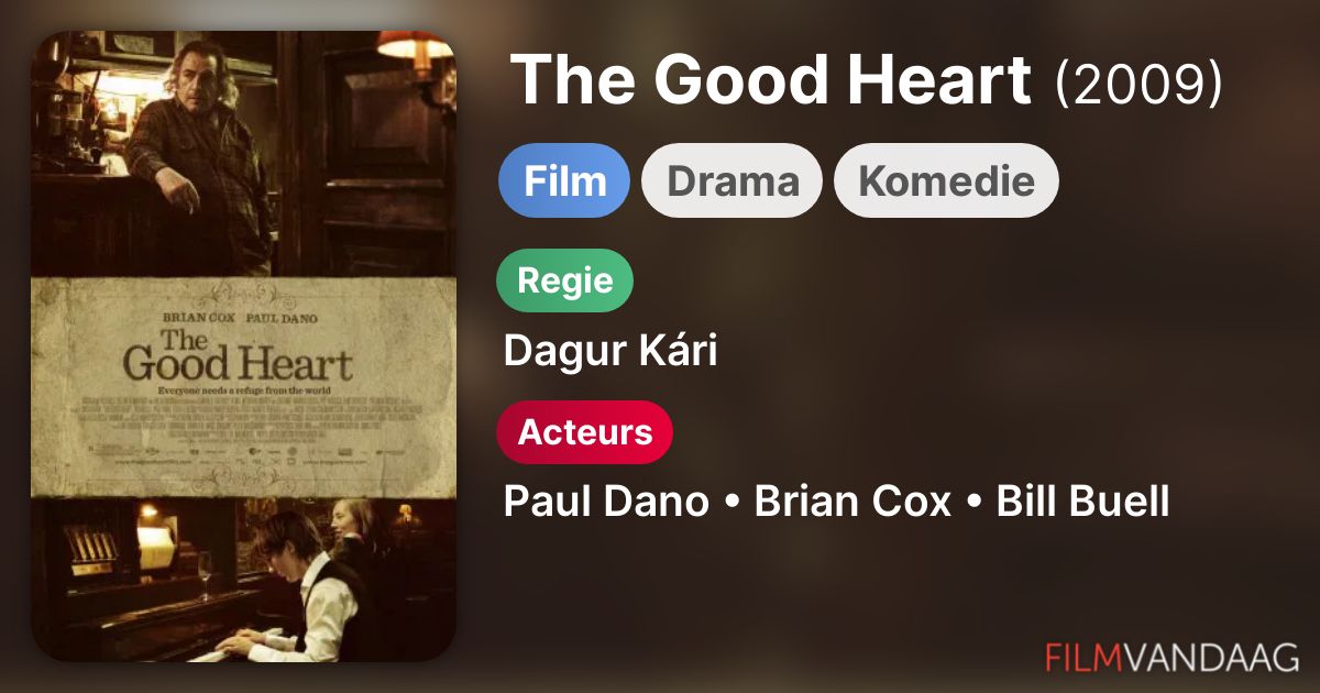 The Good Heart (film, 2009) FilmVandaag.nl