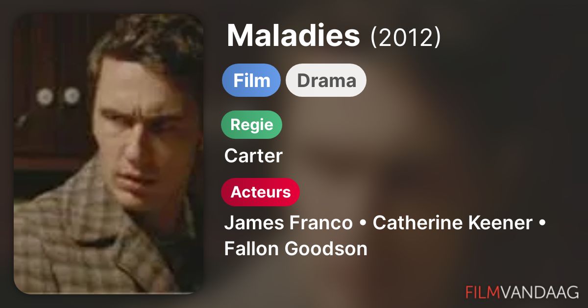 Maladies (film, 2012) FilmVandaag.nl