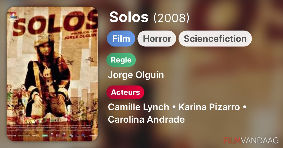 Solos (film, 2008) FilmVandaag.nl