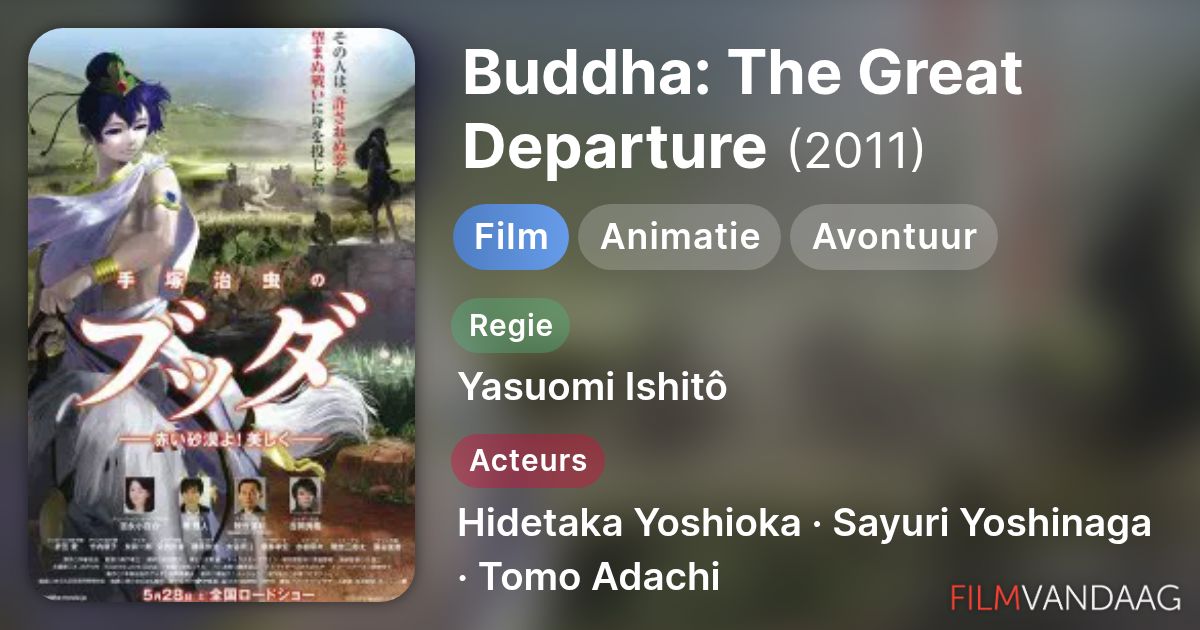 Buddha: The Great Departure (film, 2011) - FilmVandaag.nl