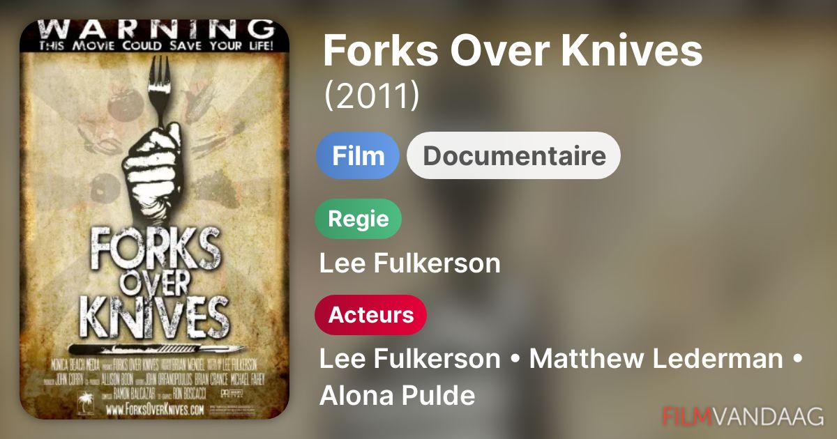 Alle acteurs in Forks Over Knives (film, 2011) FilmVandaag.nl