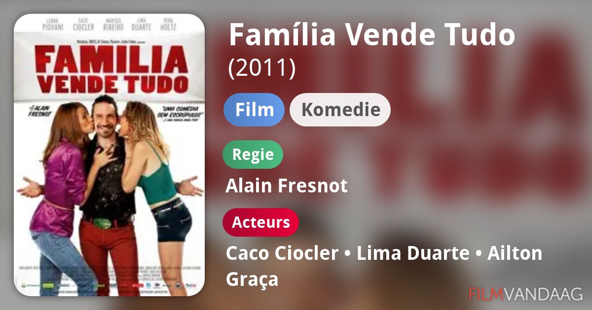 Família Vende Tudo (film, 2011) FilmVandaag.nl Família Vende Tudo (film, 2011) FilmVandaag.nl