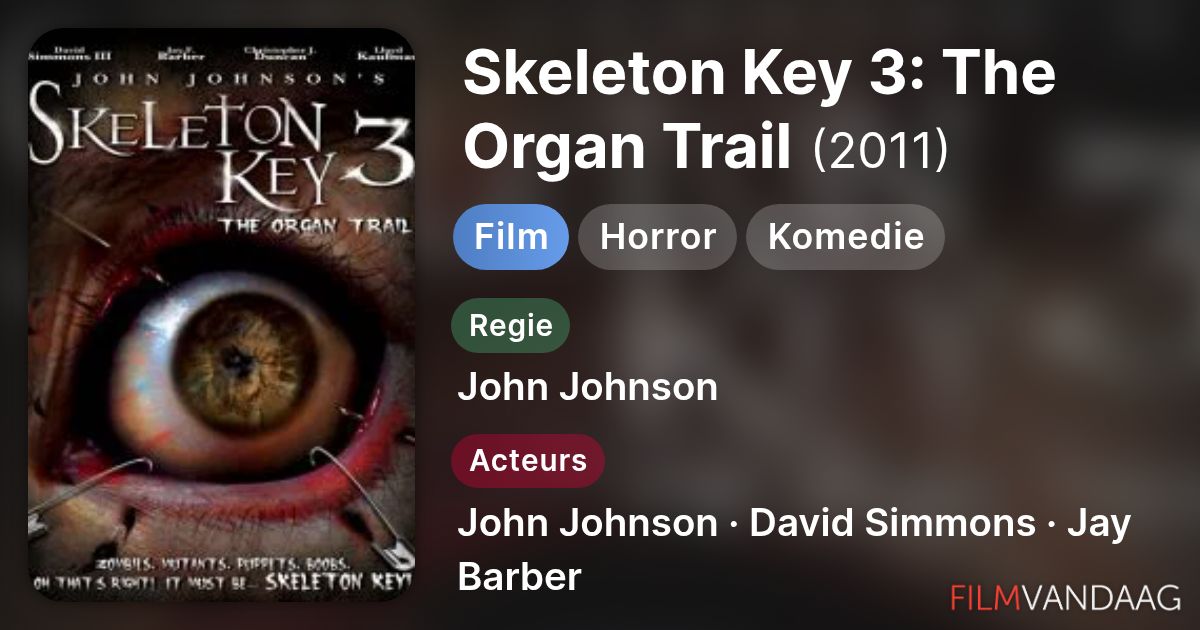 Skeleton Key 3: The Organ Trail (film, 2011) - FilmVandaag.nl