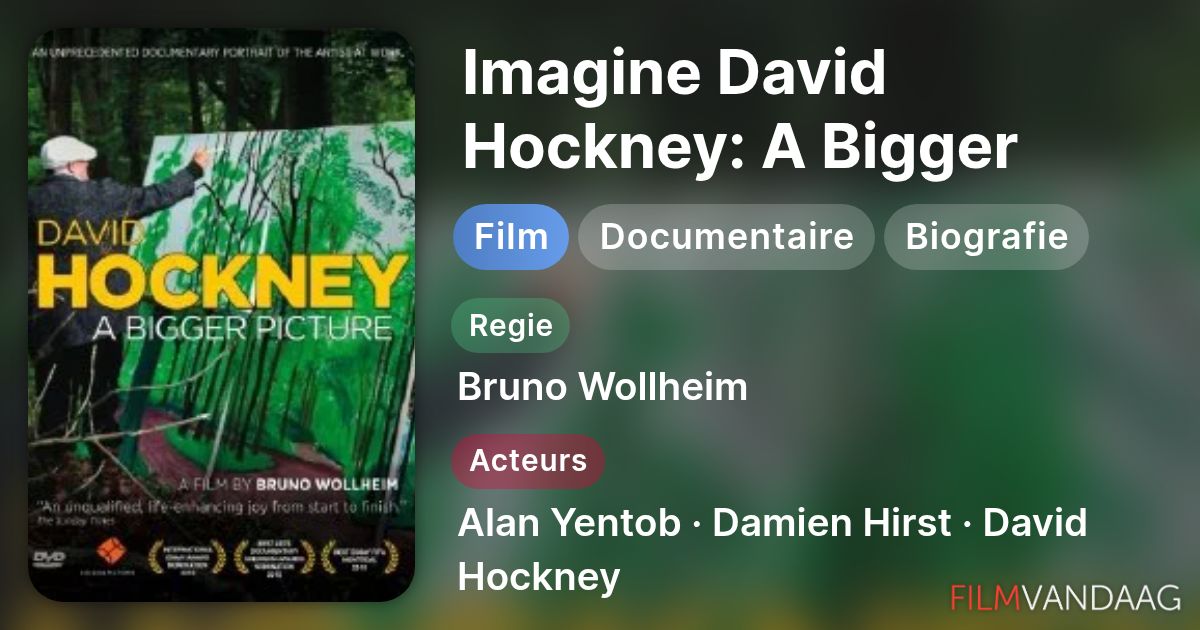 Imagine David Hockney A Bigger Picture (film, 2009) FilmVandaag.nl