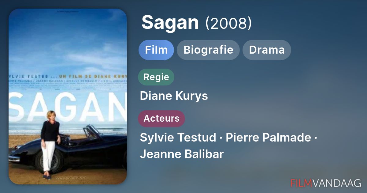 Sagan (film, 2008) - FilmVandaag.nl