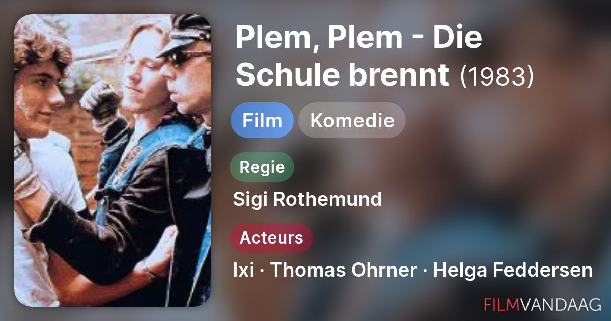 Plem Plem Die Schule Brennt Download