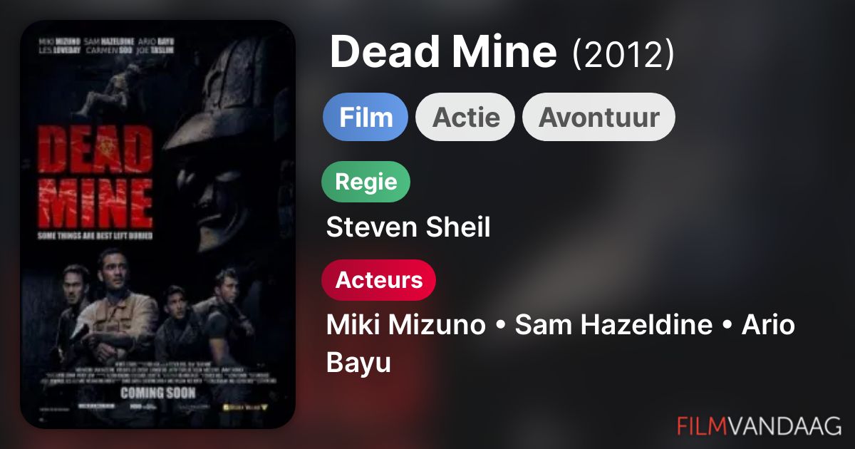 Dead Mine (film, 2012) - FilmVandaag.nl