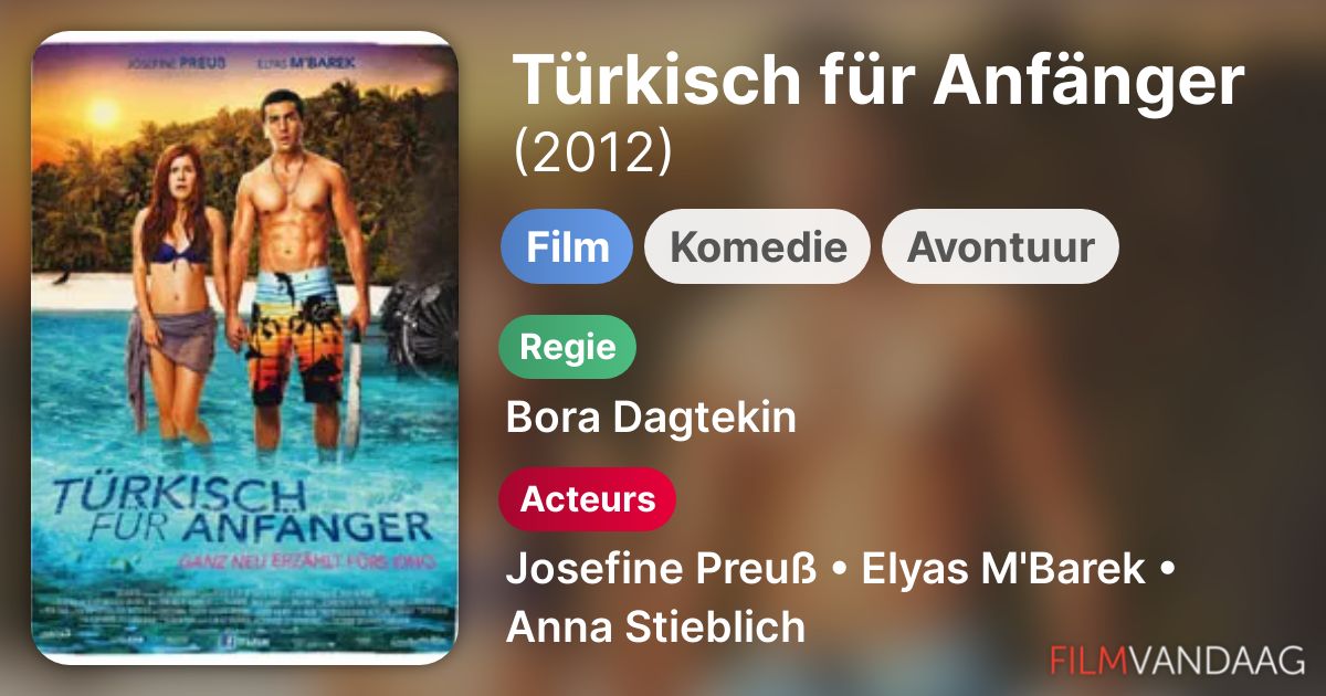 Türkisch für Anfänger (film, 2012) FilmVandaag.nl Türkisch für Anfänger (film, 2012) FilmVandaag.nl