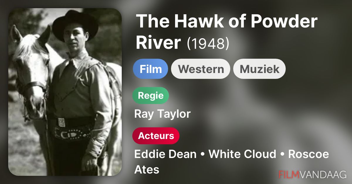 The Hawk of Powder River (film, 1948) FilmVandaag.nl