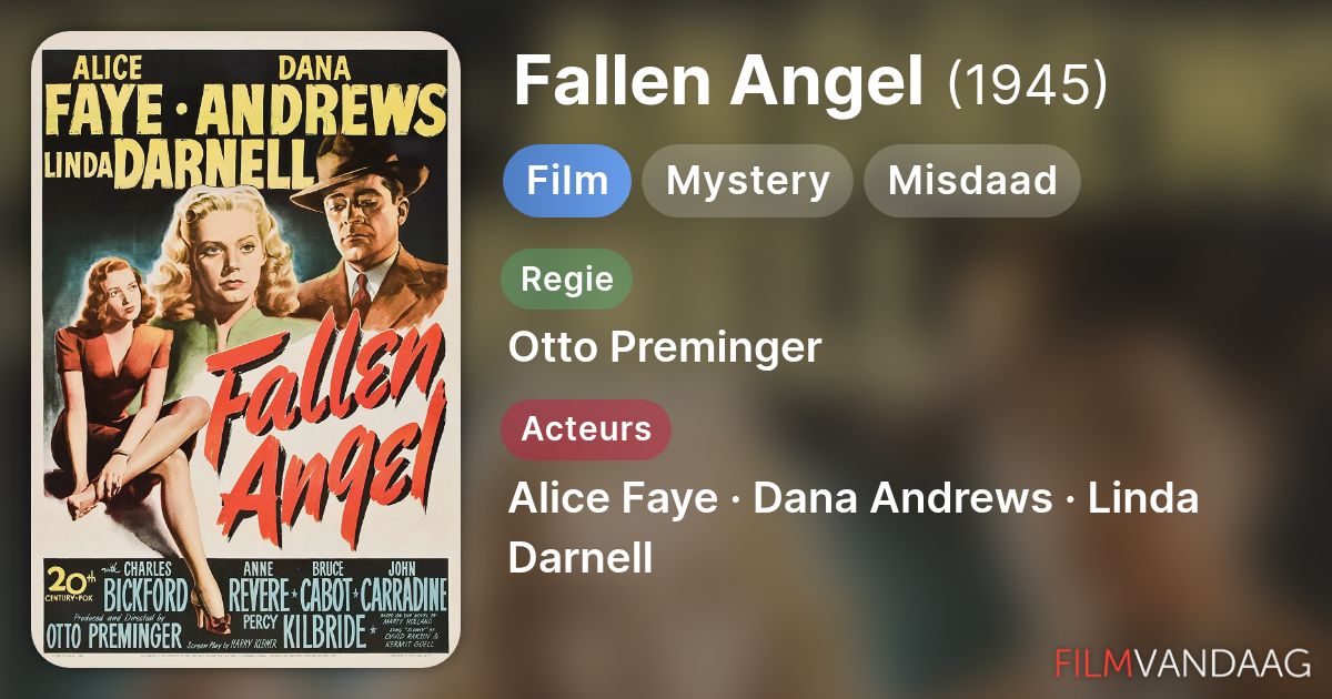 Fallen Angel (film, 1945) - FilmVandaag.nl