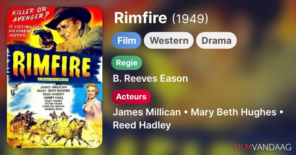Rimfire (film, 1949) Nu Online Kijken FilmVandaag.nl