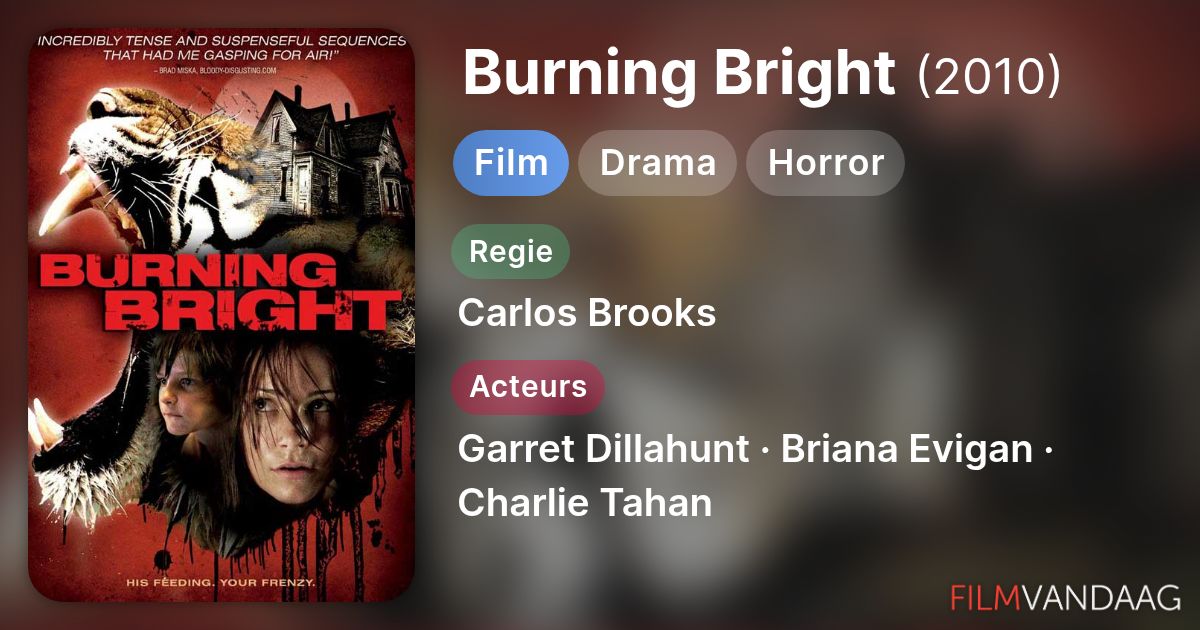 Burning Bright (film, 2010) - FilmVandaag.nl