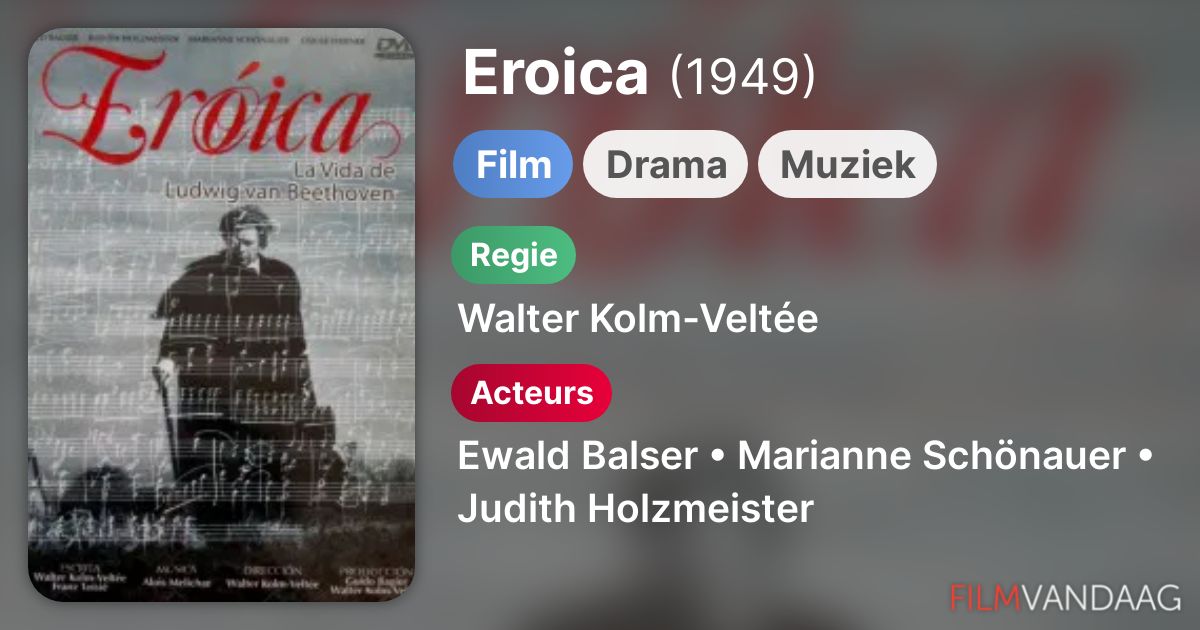 Eroica (film, 1949) FilmVandaag.nl