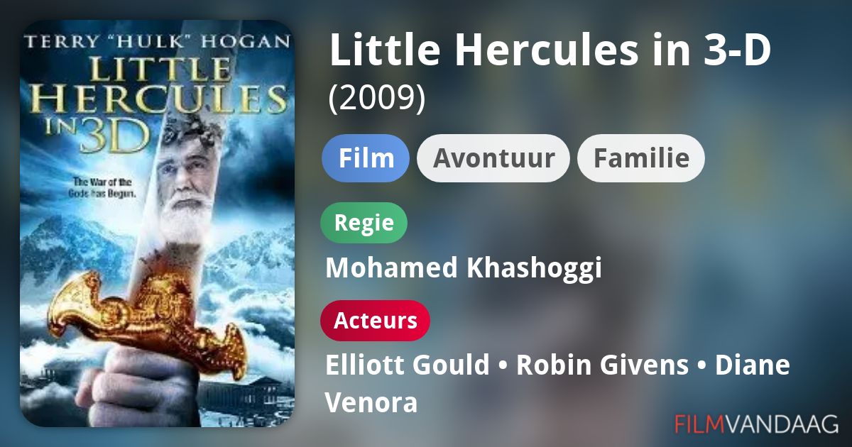 Little Hercules in 3D (film, 2009) FilmVandaag.nl
