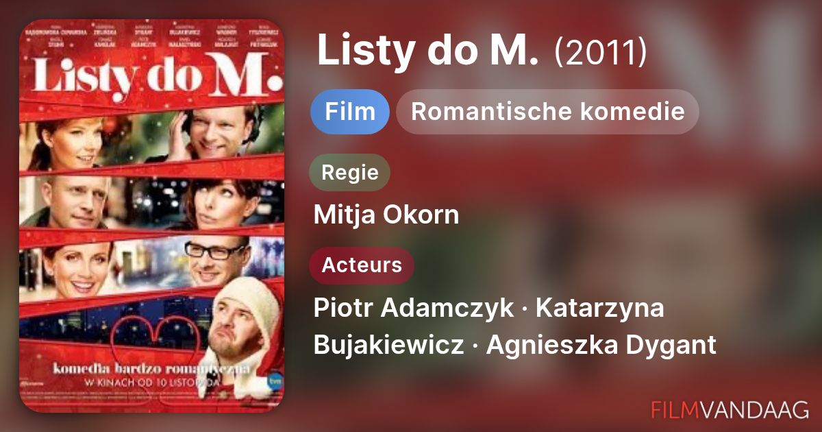 Listy do M. (film, 2011) - FilmVandaag.nl
